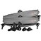 Scotty Kayak Stabilizer System Gray Large