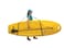 Pelican Universal SUP Kayak Comfortable Carrying Shoulder Strap Universal Adjustable Sling with Builtin Paddle Loop Black