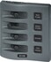 Blue Sea Systems 4305 WeatherDeck 12V DC Waterproof Switch Panel 4 Position 1224V