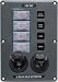 Blue Sea Systems 4321 Circuit Breaker Switch Panel Black Gray