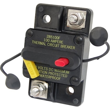 Blue Sea Systems 7184 285Series Thermal Circuit Breaker Surface Mount 48V DC 60A