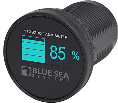 Blue Sea Systems 1739200 Mini OLED Tank Meter Blue