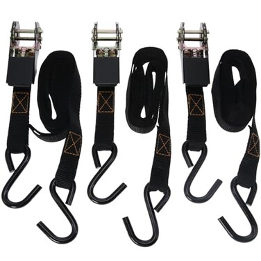 MUDDY Big Game Treestand Ratchet Strap Black 3PK