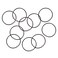 Ergodyne Arsenal 5719 Wire Cable Key Ring 10Pack Black