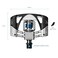 Crankbrothers MTB Pedals Mallet 3 Raw and Matte Black