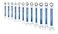 Park Tool MWRSET Ratcheting Metric Wrench Set6mm 17mm ToolBlueSilver