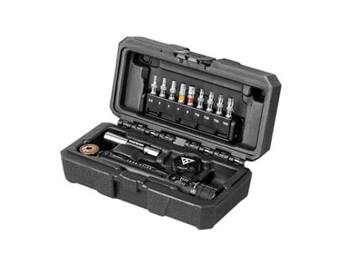 Topeak Torq Stick Pro 210 Nm Tool Box wTorqStick 210nm Finger bit Holder Speed Sleeve bit Holder 9 Tool bits 210Nm 9 Tool Bits