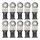 Fein Starlock ECut Standard Saw Blade Precision Cutting for Very Clean Cuts on Wood Drywall Plastics with Set Teeth 138 Medium Width 2 Length 10Pack 63502133290