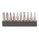 Wiha Micro Bit Replacement Slotted Phillips Bit Pack 10 Piece