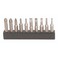 Wiha Micro Bit Replacement Slotted Phillips Bit Pack 10 Piece