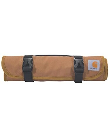 Carhartt Unisex 18Pocket Utility Tool Roll Brown One Size