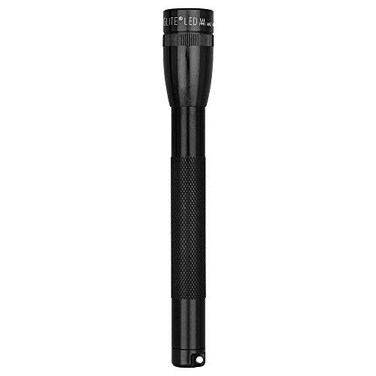 Maglite Mini LED Flashlight Compact WaterResistant Twist OnOff 2Cell AAA BatteryPowered Black