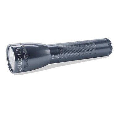 Maglite ML25LTS2095 Ml25Lt 2 Cell C Led Flashlight Gray