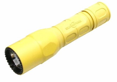 SureFire G2X Pro DualOutput LED Flashlight with Click Switch Yellow
