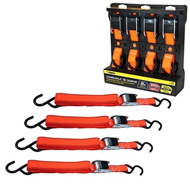 CargoLoc 4 Pc 8 x 1000 lbs SHooks Plastic Tray