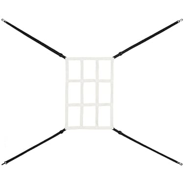 AOLIGEIJS Baseball Net Adjustable Strike Zone Target Strike Zone Pro White