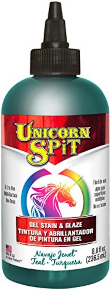 Unicorn SPiT Navajo Jewel 5771011 Gel Stain Glaze 8 Ounce Bottle