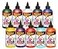 Unicorn SPiT Gel Stain Glaze in One 10 Paint Collection 8 oz Bottles
