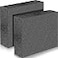 Frienda 2 Pcs Polyethylene Foam Sheet Polyethylene Insert Cuttable Packing Block Foam Padding for Toolbox Storage and Crafts 12 X 10 X 2125Black