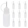 rosenice Needle Bottle 10ml Glue Bottle Applicator for DIY 10PcsWhite