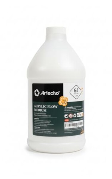 Artecho Pouring Effects Medium 64oz 189L Acrylic Medium for Acrylic Paint