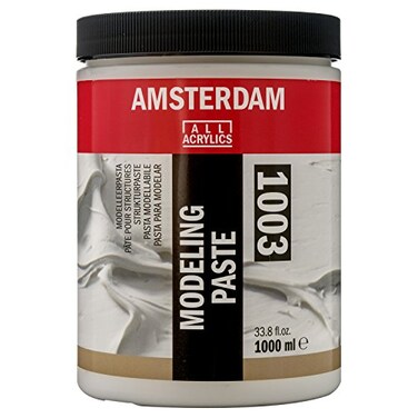 Amsterdam Talence T24193003 Painting Solution Acrylic Medium Modeling Paste 338 fl oz 1000 ml