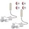 harmiey Sewing Machine Light 36LEDs Gooseneck Work Light with Magnetic Mounting Base White Soft Light for Lathes Drill Presses Workbenches 2PACK