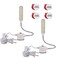 harmiey Sewing Machine Light 36LEDs Gooseneck Work Light with Magnetic Mounting Base White Soft Light for Lathes Drill Presses Workbenches 2PACK