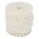Walfront 10mroll 8mm Cotton Line Artificial Pearl Beads String Chain Garland Flowers Wedding Decoration Craft Pearl StringWhite