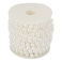 Walfront 10mroll 8mm Cotton Line Artificial Pearl Beads String Chain Garland Flowers Wedding Decoration Craft Pearl StringWhite
