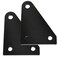 KPALAG 2PCS Bracket Cab Support Mount Plates Bracket Cabs Black Mounting Plate Brackets Compatible with Volvo Truck D13 VNL Replace20727214