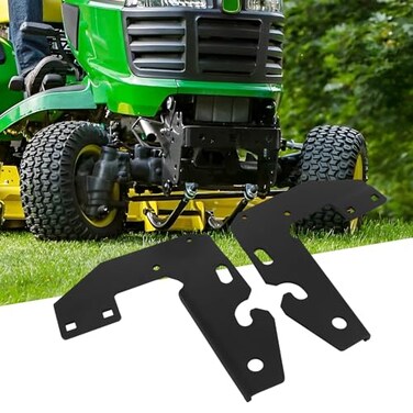 AUTOVIC Snowplow Mounting Brackets Front for John Deere 46 ShovelSnow Sweeper Mounting Bracket Replace for GXH24760 GXH24761 1Pair