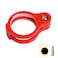 Camotokiit New Tailgate AntiTheft Lock for Toyota Tacoma 20052015Tailgate Locks 6061 T6 Aluminum Red