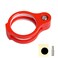 Camotokiit New Tailgate AntiTheft Lock for Toyota Tacoma 20052015Tailgate Locks 6061 T6 Aluminum Red
