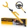 SURDOCA Upgraded Car Steering Wheel Lock AntiTheft Device Steering Wheel Locks for Car SUV Easy Installation Rubber Protection Extendable Universal Security Device