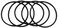 Fuji Spray 90505 Gaskets for 400cc Gravity Cup 5Pack