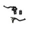 PJMTCUSTOM Easy Pull Clutch and Brake Lever Hand Controls for Harley Davidson 20182024 Softail Black