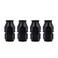 EVIL ENERGY 6AN PTFE Hose End Fitting Straight Black for PTFE Hose Only 4PCS