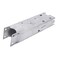INFINAUTO Bumper Support Bracket Left Side Front Bumper Retainer Bracket Hold Mount No51647274659 for BMW X4 20152018 Aluminum Silver Tone 1 Pc