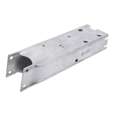 INFINAUTO Bumper Support Bracket Left Side Front Bumper Retainer Bracket Hold Mount No51647274659 for BMW X4 20152018 Aluminum Silver Tone 1 Pc