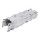 INFINAUTO Bumper Support Bracket Left Side Front Bumper Retainer Bracket Hold Mount No51647274659 for BMW X4 20152018 Aluminum Silver Tone 1 Pc