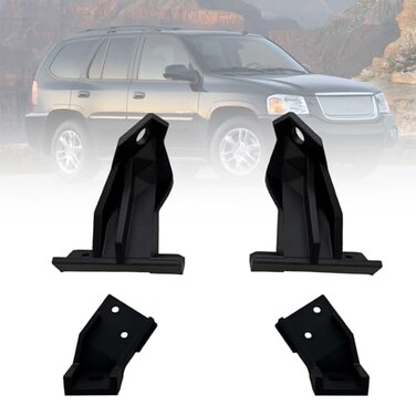 Zyklonix 2 Pack Door Panel Bracket Left Driver Side and Right Passenger Side For 20022009 GMC Envoy Ascender 20032008 Saab 97x 20052009