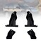 Zyklonix 2 Pack Door Panel Bracket Left Driver Side and Right Passenger Side For 20022009 GMC Envoy Ascender 20032008 Saab 97x 20052009