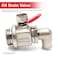 Camotokiit Oil Drain Valve with removable LShape Hose End Combo 27mm20