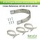 Jetuplusllc 4Pcs Heavy Duty Engine Braided Ground Strap Battery Starter Chasis Body Frame Grounding Wire Straps Kit 315 Amps 40140