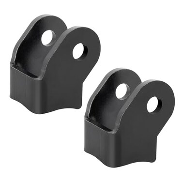 RO6G Shock Bracket Weld On Shock Mount Heavy Duty Brackets for OffRoad Trailers Rear Axle Shock Mount Bracket Kit Thick Weld On Shock Brackets 1 Pair