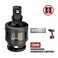 Powerbuilt 12Inch Drive Impact Universal Joint Socket Swivel Socket Adapter Impact Grade ChromeMoly Made 647138