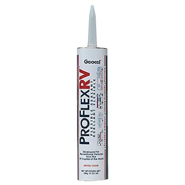 Geocel 28101V Pro Flex White RV Flexible Sealant 10 oz GC28101