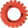 Dynabrade 92255 Nitro Series 4 102 mm Diameter x 125 32 mm Wide REDTRED Eraser Wheel Wheel Accessory For Use with NitroZip NZ1 Surface ConditioningDecal Removal Tool