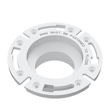SEAFLO Universal Replacement RV Toilet 3 Floor Flange White
